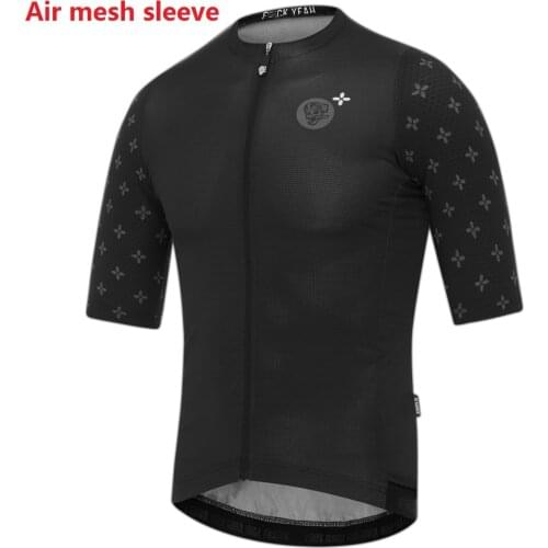 ATTAQUER Short sleeve cycling jersey Air mesh sleeved cycle shirt Super breathing bike riding clothing Ademend fietsshirt