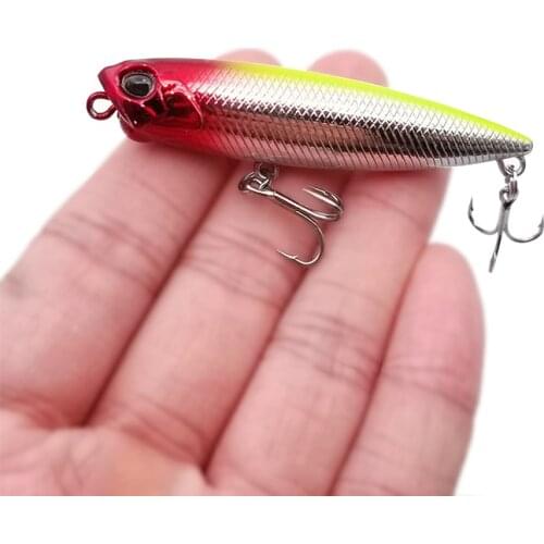 1pcs Fishing Lure Bait Swimbait Jerkbait Pencil 65mm 5.8g Walk Dog Floating Lures Bass bait luer Floating Pencil Surface Stick