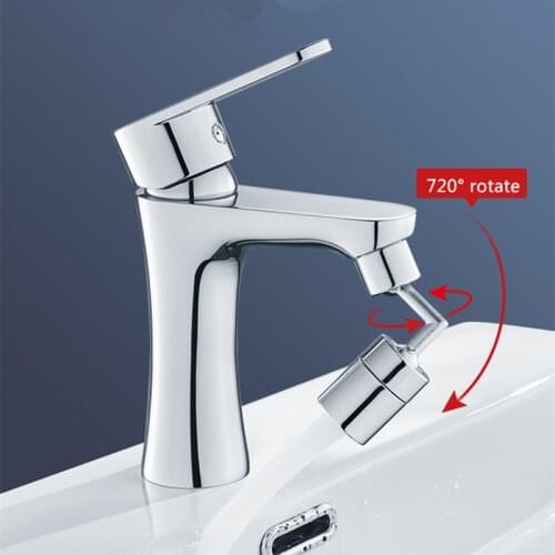 Universal Splash Aerator Bathroom Kitchen foaming mouthwash 2 Modes 720 Degree Rotating Faucet Spray Head Filter Adapter