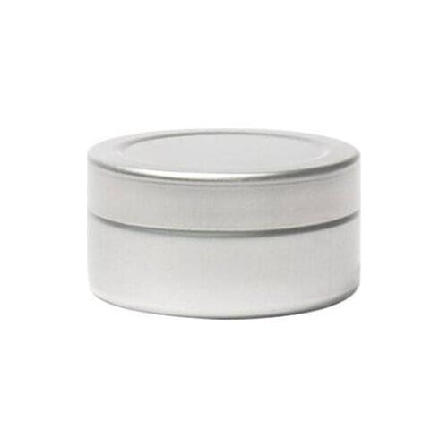 5ml Aluminum Cream Jar Ointment Cream Pots Refillable Makeup Tool Round Containers Cosmetic Storage Tin Cans 50pcs/lot