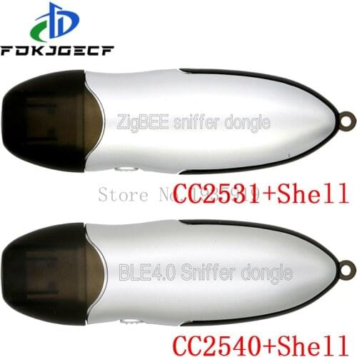 Wireless Zigbee CC2531 CC2540 Sniffer Bare Board Packet Protocol Analyzer USB Interface Dongle Capture Packet Module +Shell