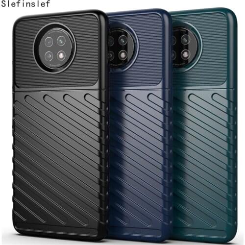 For Xiaomi Redmi Note 9T 5G Case Shockproof Bumper Rubber Armor Rugged Back Cover Redmi Note 9 T Pro Phone Case Redmi Note 9T 5G