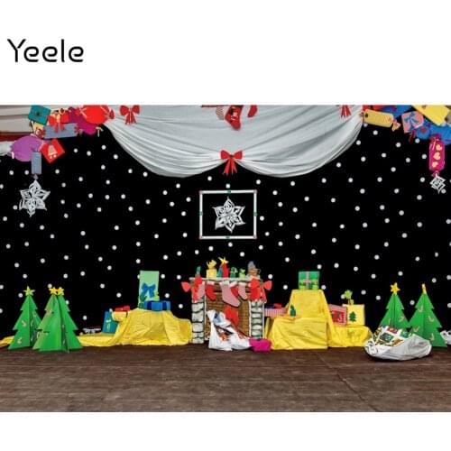 Yeele Baby Shower Christmas Backdrop Party Decor Newborn Toys Curtain Background Photography For Photo Studio Photographic Props