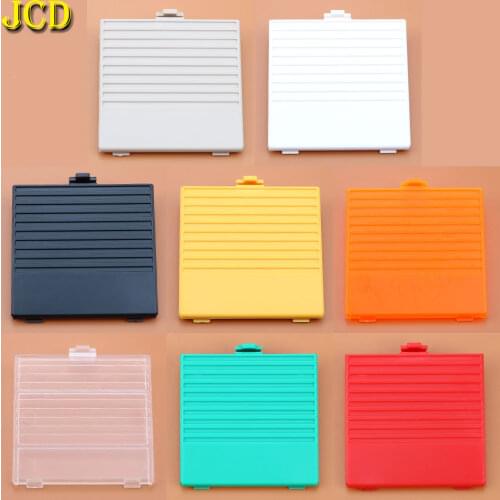 JCD 10PCS Battery Cover Lid Door Replacement For GB Back Door Case For Nintend Gameboy GB