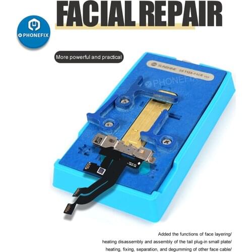 SS-T12A Face ID V2.0 Heating Groove for iPhone X XS XSMax Face ID Cable Distance Sensor Desoldering Repair Motherboard Preheater