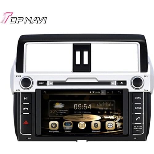 Topnavi 8'' Octa Core 4GB RAM Android 6.0 Car Video Player for TOYOTA PRADO/LC150/PRADO 150 High level 2014