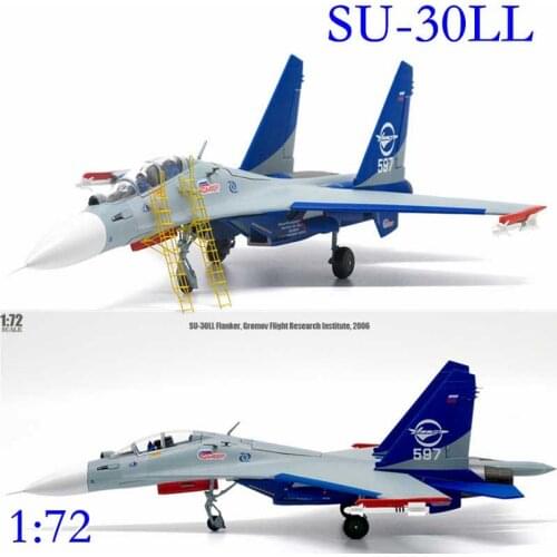 1/72 Scale Diecast Alloy Russia Air Force SU30LL SU 30 Millitary Model Army Fighter Aircraft Aviation Palne Airplane Model Toy