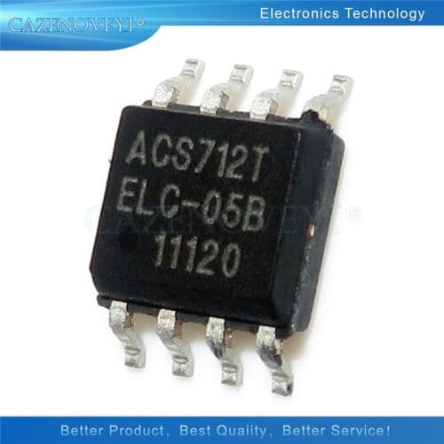 2pcs/lot ACS712ELCTR-05B-T SOP-8 ACS712T SOP ACS712 SMD In Stock