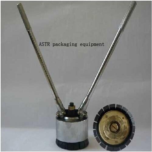 200L Oil drum cap sealing machine liters iron drums capper sealing jaws packaging equipment sealer