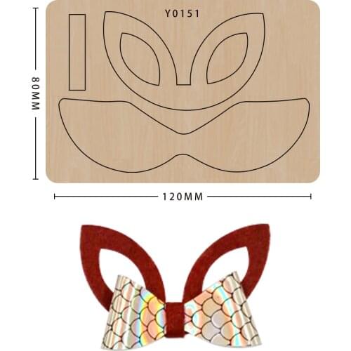 Bow Scrapbook DIY Hand Craft Making Decor Supplies Dies Template New Design Craft Cutting Die decoration