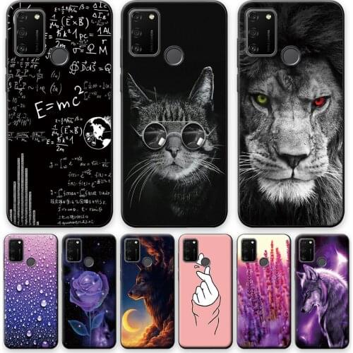 Honor 9A Case For Huawei Honor 9A Silicone Soft Back Cover For Huawei Honor 9A MOA-LX9N Honor9A Matte Phone Case on Honor 9A