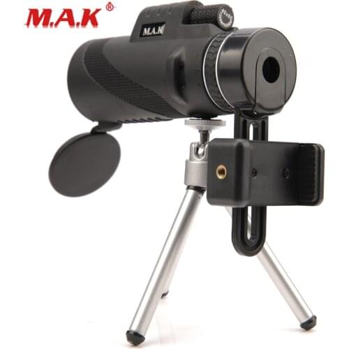 Monocular 40x60 Powerful Binoculars Zoom Field Glasses Great Handheld Telescope Military HD Professional Hunting Camera Tools