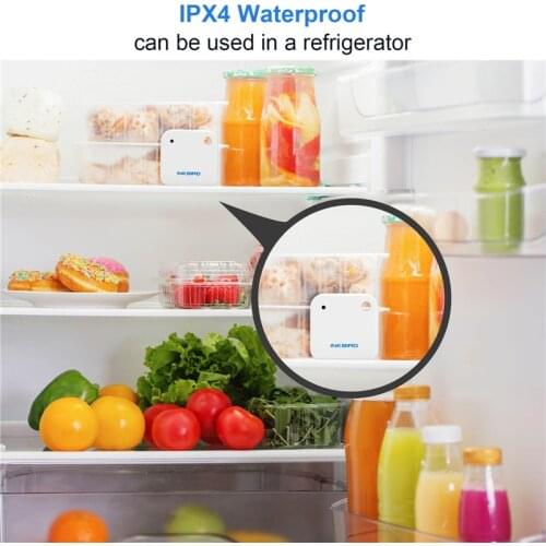 INKBIRD IBS-TH2 Refrigerator Thermometer Outdoor Hygrometer Temperature Data Logger Humidity Recorder for Weather Station Sauna