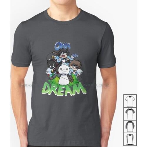 Dream Manhunt T Shirt 100% Cotton Dreammanhunt Dreamfanart Sapnapfanart Georgenotfoundfanart Mcyt Creative Trending Vintage