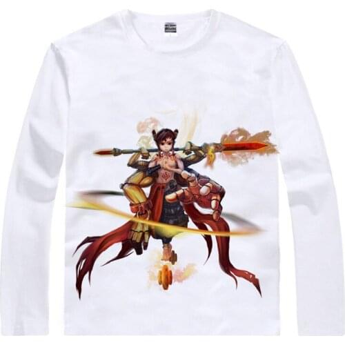 Fairy way T-Shirts Multi-style Long Sleeve Shirts Xian Taoism Sanskrit Immortal Taoism Spirit Immortal Cosplay Shirt