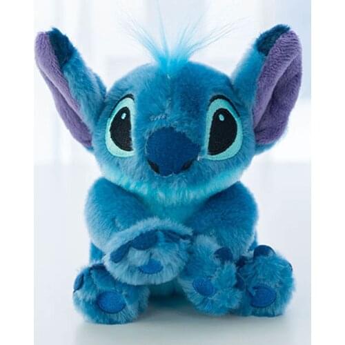 Disney Stitch Plush Toys 23cm Stuffed Animal Anime Figure Cute Dolls Soft Pillow Toy for Boys and Girls Xmas Gifts