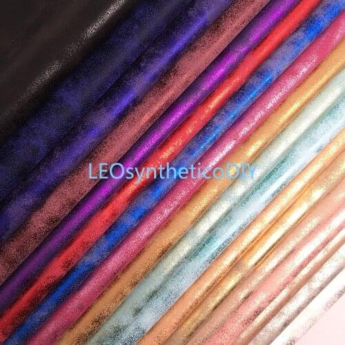 1PCS 21X29CM Synthetic Leather Metallic Gold PU leather Fabric for DIY accessories sofa handbags and shoes GM5058B