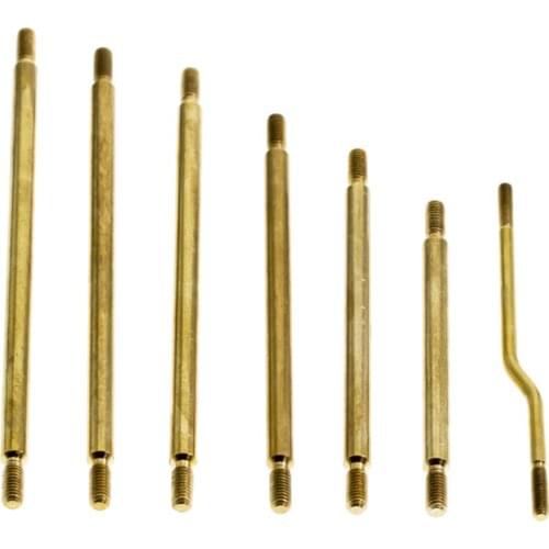 RC Car Brass Steering Link Linkage Tie Rod Metal Lever for RC 1/10 Axial SCX10iii AX103007 Crawler Car Frame Spare Parts