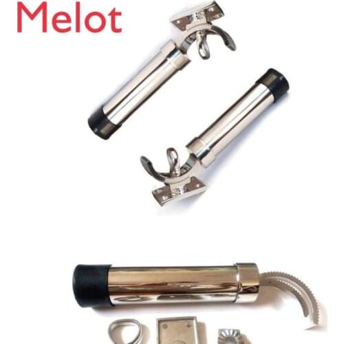 Marine Stainless Steel Hardware Accessories Components Rotating Fishing Rod Base Yacht Fishing Boat Speedboat Ship Accessories