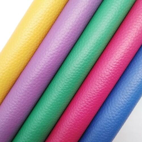 Amonglitter Wholesales Dropshipping Leather Supplier Litchi Synthetic Leather Faux Fabric Vinyl Bows DIY 21X29CM MB080