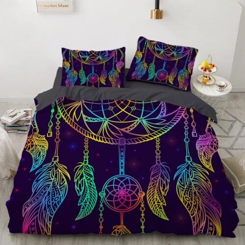 Luxury 3D Bedding set Europe Queen King Double Duvet cover set Bed linen Comfortable Blanket/Quilt cover Bed Set colourful
