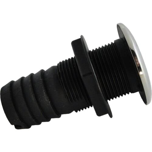1-1/2 Inch Thru-Hull Bilge Pump and Aerator Hose Fitting for Boat