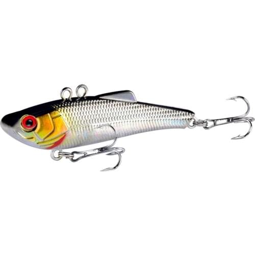 1Pcs Sea Fishing Lures Minnow Bait VIB Hard Bait70mm 7g Artificial Bait Wobbler Spinning Diving Jig Top Waters Fishing Tackle