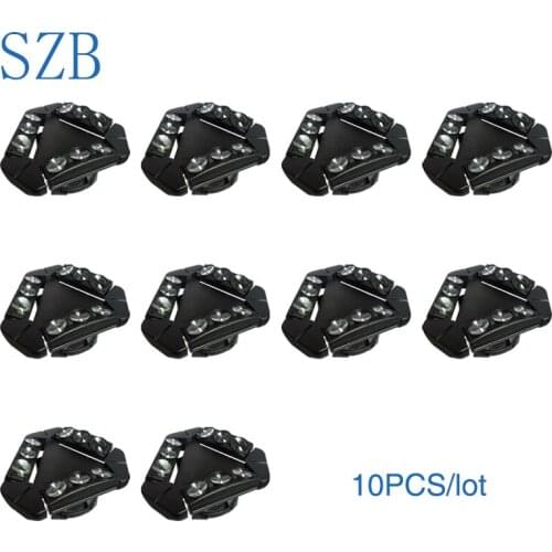 10 PCS SZB 9 Eyes Pixel 9X10W 4 IN1 LED DMX Spider Led Beam Moving Head Light/SZB-MH140