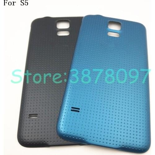 100% Original New Housing Battery Back Cover For Samsung Galaxy S5 i9600 G900 G900F G900H SM-G900F Battery Door Back Cover