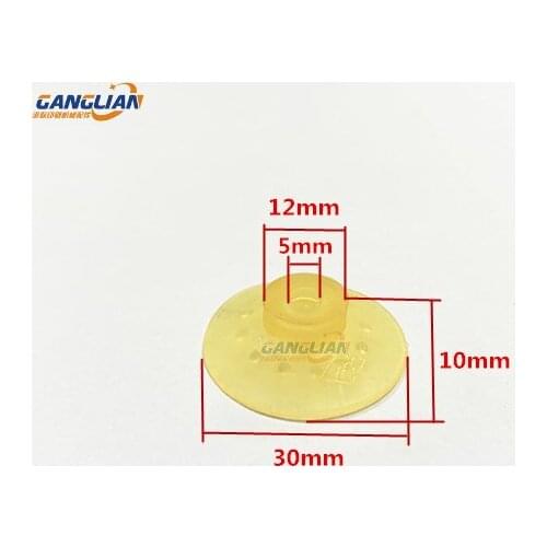 100 Pieces Rubber Sucker Suction Cup Rubber Nozzle For Offset Printing Machine