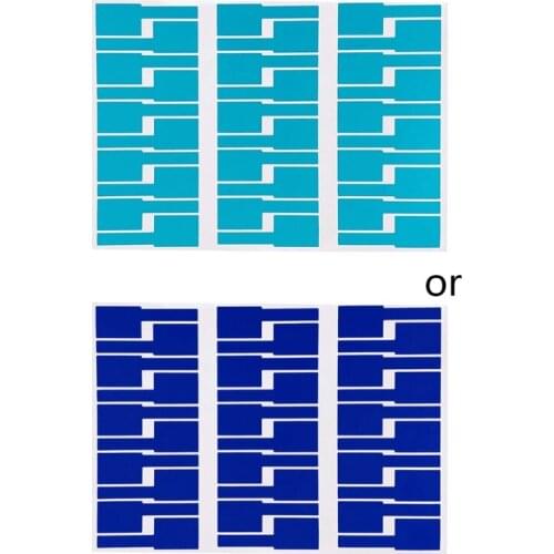 2021 New 30Pc Cable Labels Sticker Waterproof Identification Tags Work with Laser Printer