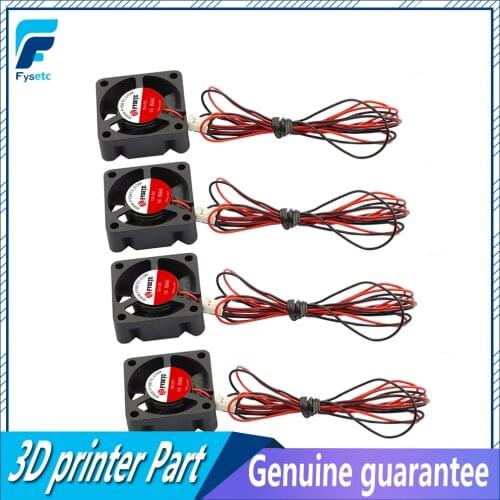 4pcs/lot Mini 12V 3010 30MM 30 x 30 x 10MM 12V 2Pin DC Cooler Small Cooling Fan 3010 12v For 3D Print Parts