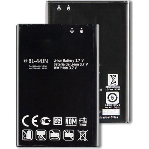 1540mAh BL-44JN Battery For LG Optimus Black P970 MS840 L5 P690 C660 P693 P698 E510 E610 E615 E612 E730 E400 Battery