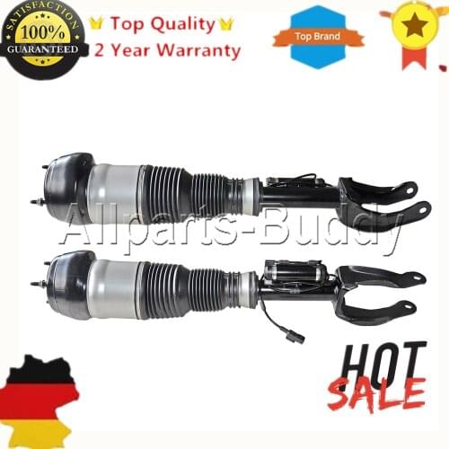 AP02 1663206813 1663207013 1663207213 2 x Front Left+Right Suspension Air Strut Shock ADS For Mercedes W166 /X166 GL ML