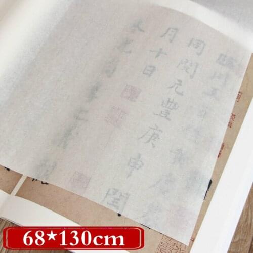 Calligraphy 20/100sheet Paper Papel Arroz Chinese Ripe Xuan Paper Ultra-thin Rice Paper for Chinese Painting Tracing Rijstpapier