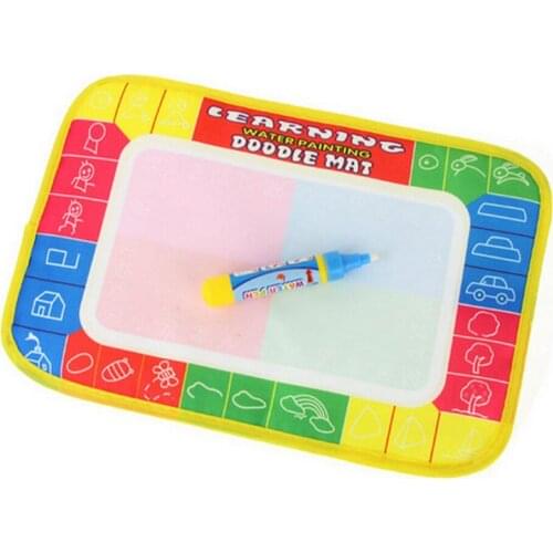 Water Drawing Mat & 1 Pens 29X19cm Doodle Mat Writing Doodle Board Water Painting Painting Mat Board Drawing Toys For Children