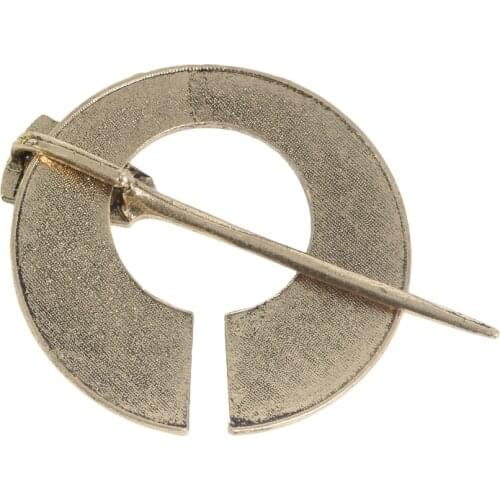 Penannular Outlander Brooch Cloak Clasp Shawl Pin Viking Clasp Viking Jewelry Antique color Bronze Brooch for men