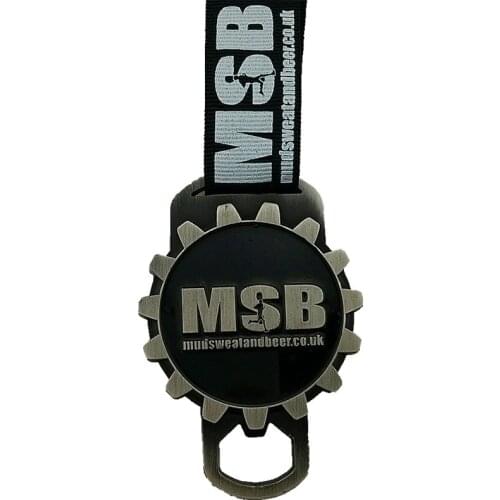 Bottle Opener Customized Zinc Alloy Running Event Medal