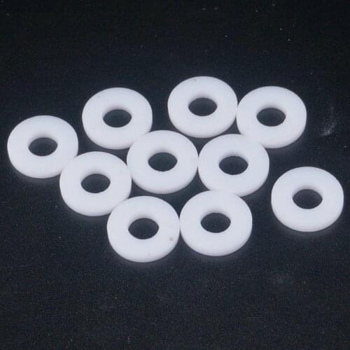 50 PCS 14x6x2mm PTFE Flat Washer Gasket Spacer Sealing For M16x1.5mm Metric Pressure Gage