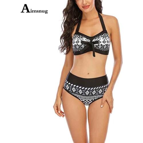 Plus Size 4xl 5xl Women Bikini Sets Trend 3D Printing Swimsuit Sexy Push Up Two Pieces Swimwear 2021 New Patchwork Bathing Suits