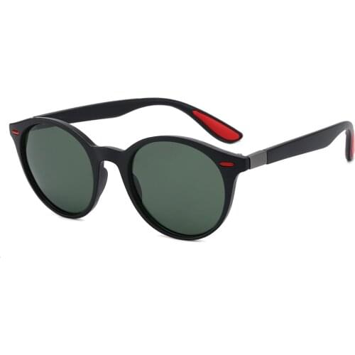 2020 Mens Polarized Brand Design Sunglasses Oval Frame Mens Fishing Sunglasses UV400 Womens Vintage Oculos De Sol