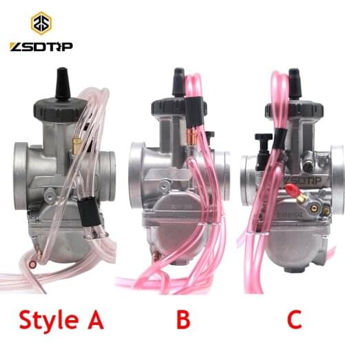 ZSDTRP Universal 33 34 35 36 38 40 42mm ZSDTRP PWK KEIHIN Carburador Motorcycle Carburetor For All 250cc ATV Dirt Bikes
