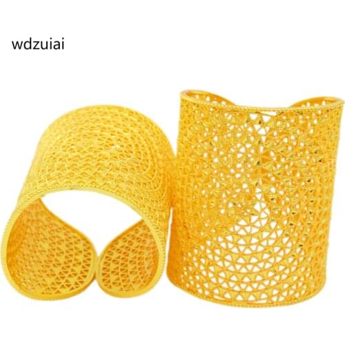 WDZUIAI Golden Bracelets