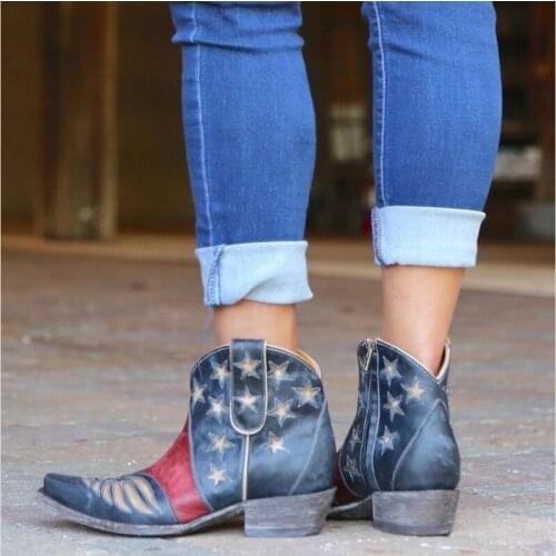 2021 New Womens Boots Shoes Retro Leather Short Boots Gladiator Pu Shoes Xl 43 Boots Women Woman Shoes