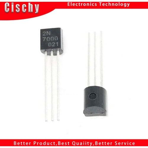 2N7000 TO92 2N 7000 Small Signal MOSFET 200 mAmps New original 20pcs/lot