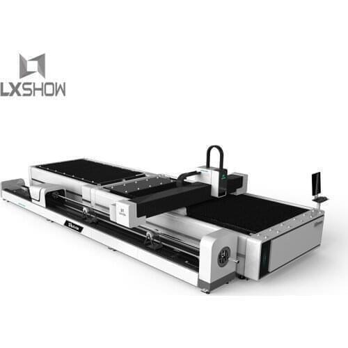 Multi function cutting metal plate and pipe fiber laser cutting machine