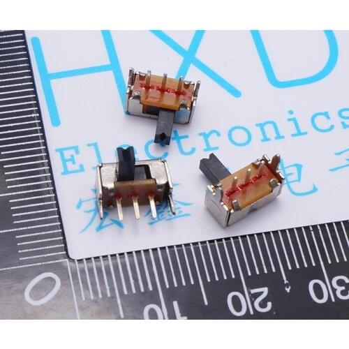 400pcs Toggle Switches SK12D07 five feet Stubbs switch side sliding switch dial side power switch