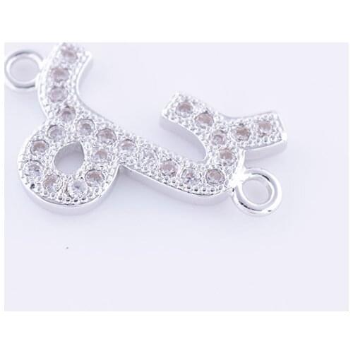 5pcs Jewelry Retro Zircon Czech Charms For Jewelry Making Bijoux Copper Micro Pave Constellation Charms Wholesale Bedels