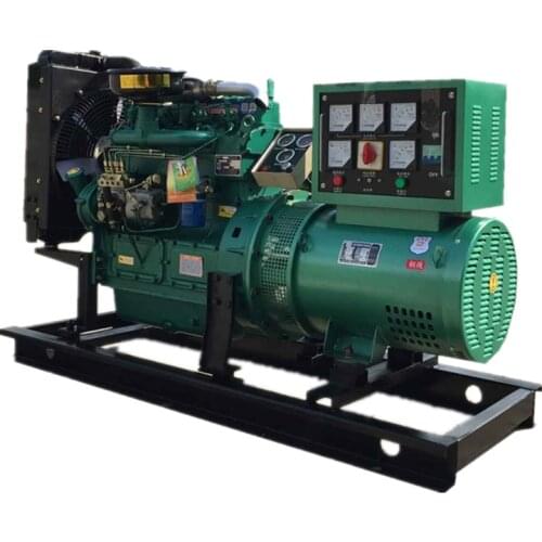 Weichai 30kw diesel generator brush alternator/diesel generator shipped by sea