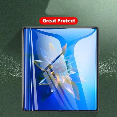 2PCSFull Cover Hydrogel Gel Screen Protector For Huawei Mate X2 XS X Protective Film Soft Lucent Anti Fingerprints Not Glass X 2